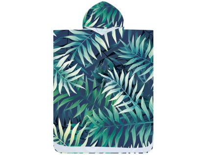 Badeponcho BORNEO dunkelblau 80x145 cm