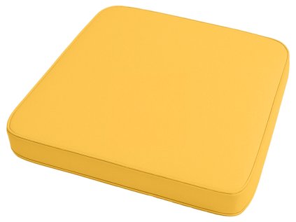 Venkovní podsedák VIREON 44x45 cm hořčicový na židli