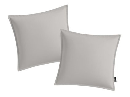 Zahradní polštáře EMPARO světle šedé 50x50 cm – sada dvou kusů