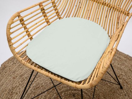 Krémový podsedák na židli STANDARD pro moderní interiér