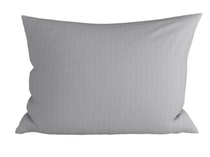 Šedý krepový povlak na polštář STANDO 70x90 cm do ložnice