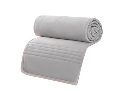 Kühle Sommerdecke CELIA, grau
