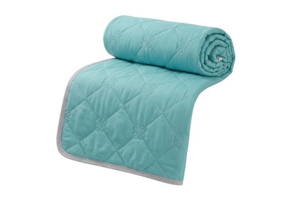Kühle Sommerdecke ELARIA, türkis