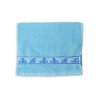 Ručník dětský 30 x 50 cm dětské motivy obrázky výšivka bavlněný modrý moře loďka loď