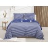 45981 4 bavlnene povleceni white stripes modre