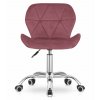 51055 1 tmave ruzove kancelarske kreslo avola velvet