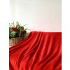 51568 1 cervena mikroplysova deka soft 160x200 cm