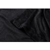 Mikrofleece-Decke SOFT, schwarz
