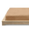 Mikroplüsch-Spannbettlaken SOFT 90x200 cm beige