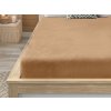Spannbettlaken Mikroplysch SOFT 90x200 cm beige