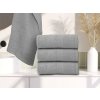 Ručník BASIC ONE 50 x 90 cm světle šedý, 100% bavlna – měkký a savý