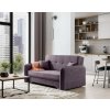 Ausziehbares 2-Sitzer-Sofa LAINE, hellviolett