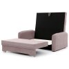 Ausziehbares 2-Sitzer-Sofa LAINE, hellrosa