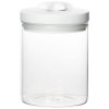 42360 1 sklenena doza na potraviny star s porcelanovym vikem