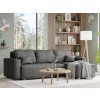 Ausziehbares Ecksofa SMART COSARO grau, beidseitig + 2 Kissen GRATIS