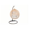 Hellbrauner Hängesessel TROPIKAL mit Gestell  Mit Ständer