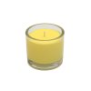 Kerze im Glas MINNESOTA POPCORN YELLOW 9 cm gelb