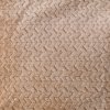 Mikroplüschdecke mit Muster BREEZE, beige