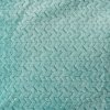 Mikroplüschdecke mit Muster BREEZE, mintgrün