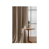 VELVET světle hnědý závěs – decentní samet pro útulný interiér
