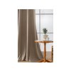 Světle hnědý blackout závěs VELVET – rozměr 140x250 cm