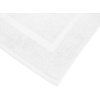 Koupelnová předložka BASIC bílá 45x65 cm, přírodní bavlna