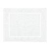 Koupelnová předložka BASIC 45x65 cm bílá z kvalitní bavlny