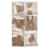 Vánoční dekorace CHRISTMAS SYMBOLS hnědá - sada závěsných ozdob