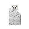 Luxusní dětské povlečení PANDA UNICORN bílé – hebké a příjemné na dotek