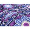 Modré povlečení MANDALIX – elegantní kombinace fialové a modré s mandalami