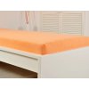 Lososové froté prostěradlo EXCLUSIVE 60x120 cm – měkké a pohodlné pro dětskou postýlku