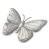 Ručně malovaný kovový motýl BUTTERFLY – krásná dekorace na stěnu