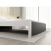Bett IKAROS 160 x 200 cm, anthrazit/weiß