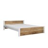 Bett IKAROS DOUBLE 140 x 200 cm, Eiche Artisan/Weiß