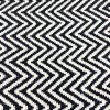 Pruhovaný koberec ESQUINA 140x200 – kontrastní černobílé provedení