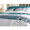 Elegantní povlečení LUXURY tyrkysové s noblesním designem