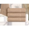 Badetuch CLARYSSE ELEGANCE 70x140 cm sand – 100% Baumwolle mit Bordüre