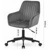 Tmavě šedé křeslo ROXY do pracovny i kanceláře