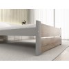 Bett IKAROS DOUBLE 90 x 200 cm, Eiche Sonoma/Grau