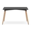 Elegantní jídelní stůl ADRIA 120x80 cm v černém provedení
