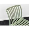 Odolná zahradní židle TREGO zelená z kvalitního plastu