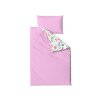 Renforcé-Kreppbettwäsche für Kinderbett LUNETTA rosa