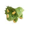 Roztomilý dinosaurus 2v1 s dekou pro děti, zelený