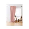 Růžový zatemňovací závěs VELVET 140x250 cm pro elegantní interiér