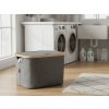 Praktický skládací koš NOLVIO 25 L modrošedý na prádlo