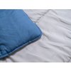 Prošívaná přikrývka modrá 140x200 cm, celoroční použití