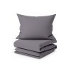 Luxusní bavlněné povlečení STANDO šedé pro nadčasový vzhled