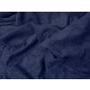 Prostěradlo froté EXCLUSIVE námořnicky modré 90 × 200 cm – stylová klasika