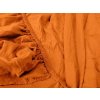 Prostěradlo jersey s lycrou oranžové 180 x 200 na dvoulůžko