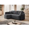 ANGEBOT Dunkelgraue Ecksofa HADSON rechte Ecke II. Wahl